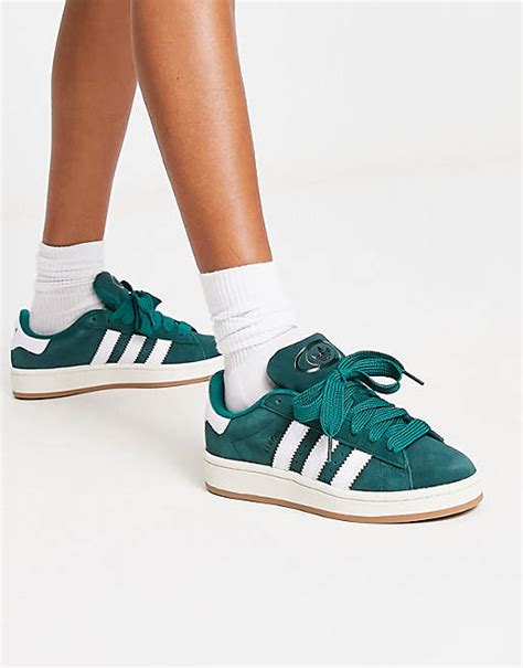 adidas campus heren groen|adidas campus 00s sneakers.